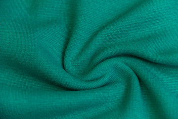 Bündchen, Strickschlauch, schmal, petrol, 0,5 m